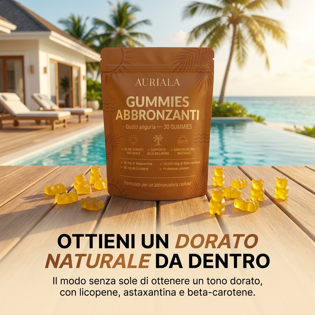 Auriala — Abbronzatura dorata naturale