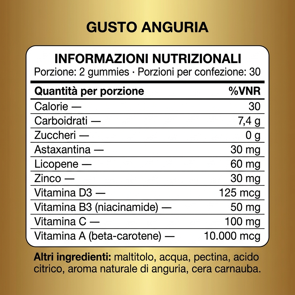 Auriala — Abbronzatura dorata naturale